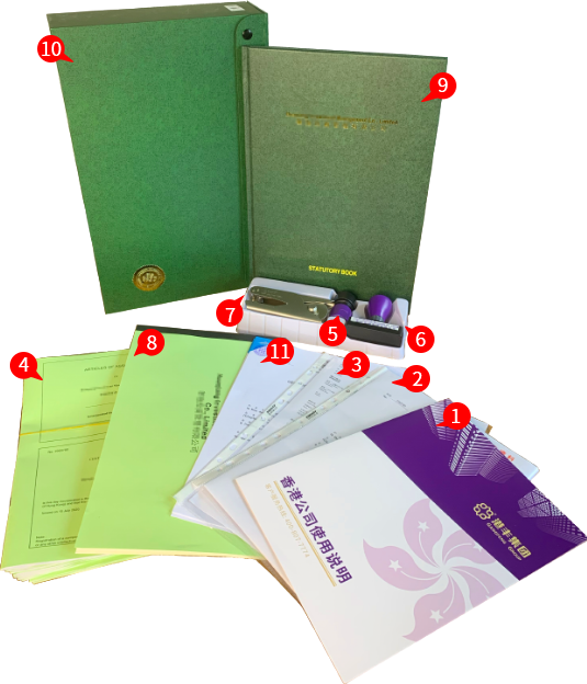 注冊香港公司所獲得的資料