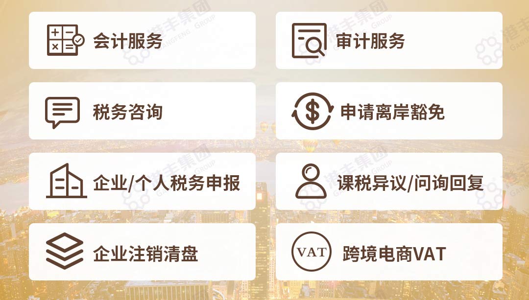 港豐香港公司做賬審計服務(wù)項目