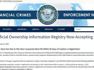 注冊(cè)美國(guó)公司須公開受益人，針對(duì)BOI政策下做賬報(bào)稅的建議